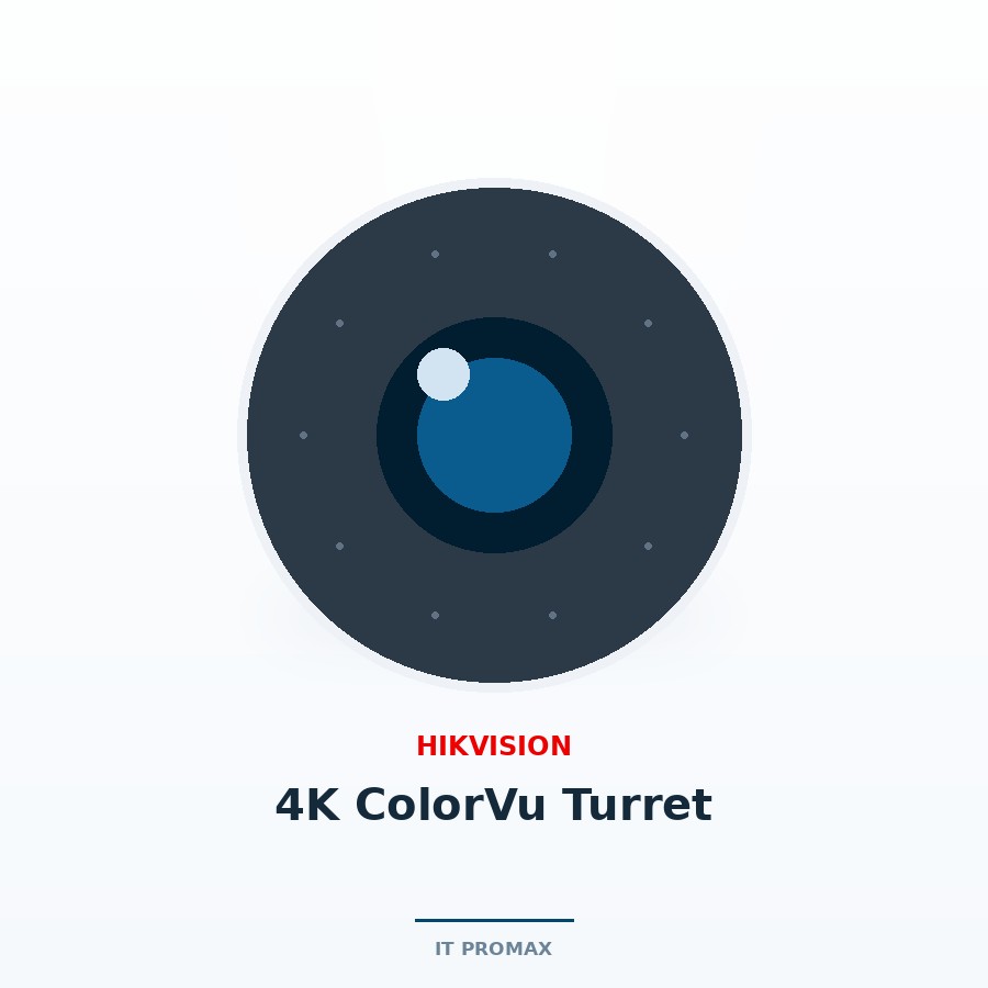 Hikvision 4K Turret Camera