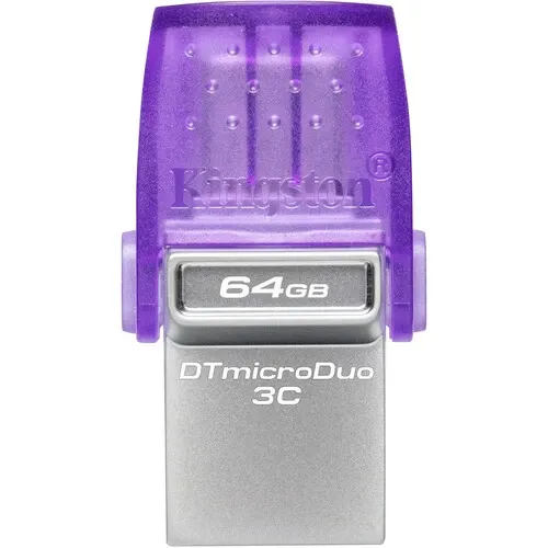 Kingston Digital 64GB Data Traveler Micro Duo USB 3C | DTDUO3CG3/64GB