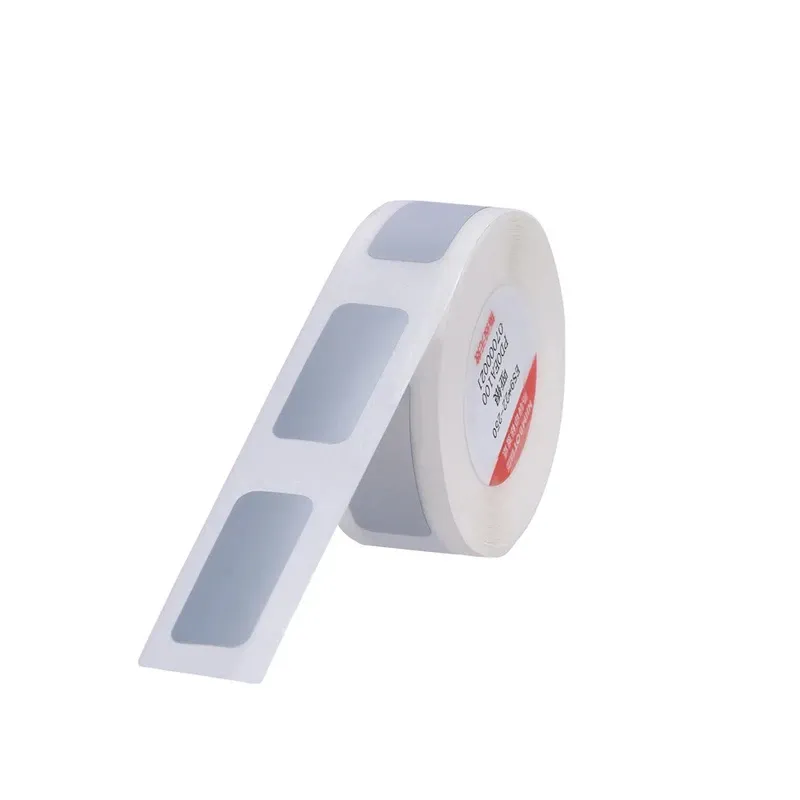 NIIMBOT 9×22mm Matte Silver Thermal Labels 250 Labels/Roll | NB395