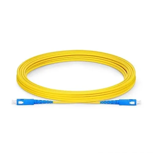 EussoNet SC to SC Fiber Patch Cable Single Mode SIMPLEX - 3m 3.0mm | EU-FS03SC-051