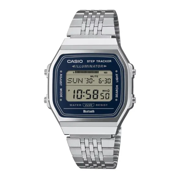 Casio Vintage Digital Unisex Metal Watch - Blue / Silver | ABL-100WE-2ADF