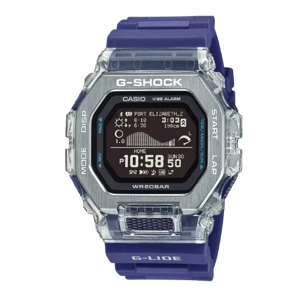 Casio G-SHOCK Bluetooth Digital Men Watch - Blue | GBX-100S-2DR