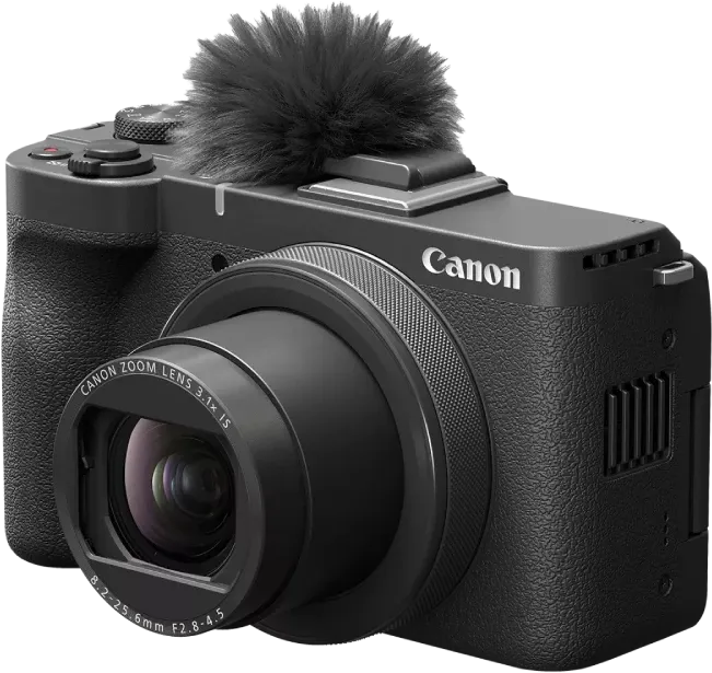 Canon PowerShot V1 — Hybrid Vlogging Camera | 1.4" 22.3MP Sensor, 16-50mm Ultra-Wide Zoom, 4K60, Cooling Fan