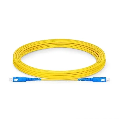 EussoNet SC to SC Fiber Patch Cable Single Mode DUPLEX - 2m 3.0mm | EU-FD02SC-055