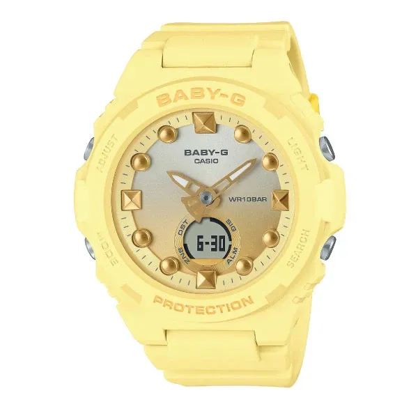 Casio Baby-G Women Analog-Digital Watch - Yellow | BGA-320-9ADR