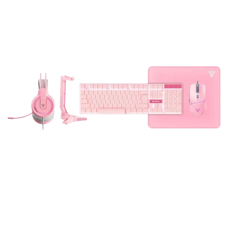 FANTECH P51 5-in-1 Gaming Wired Bundle - Pink | P51
