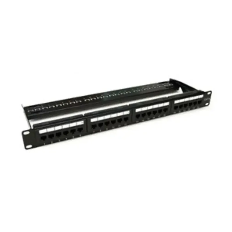 Eussonet Aluminum Empty Patch Panel UTP Cat6 24 Port | EU-3M24