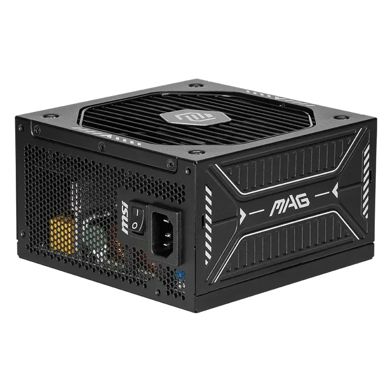 MSI MAG A750GLS PCIe 5.0 750W ATX 3.1 80 PLUS Gold Power Supply | 306-7ZPHX11-HD8