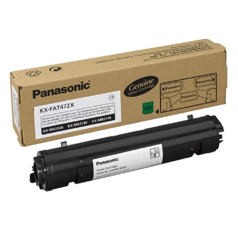 Panasonic KX-MB2128-MB2130-MB2138 Original Toner - Black | KX-FAT472E
