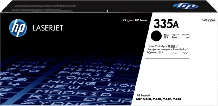 HP 335A Black Original LaserJet Toner Cartridge | W1335A