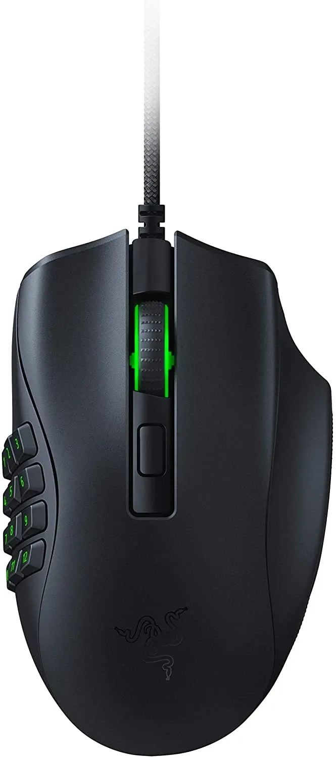Razer Naga X Wired MMO Gaming Mouse | RZ01-03590100-R3M1