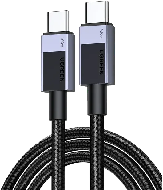 Ugreen USB-C to USB-C 100W Braided Cable with Aluminum Body 2M -a L512 | 45064