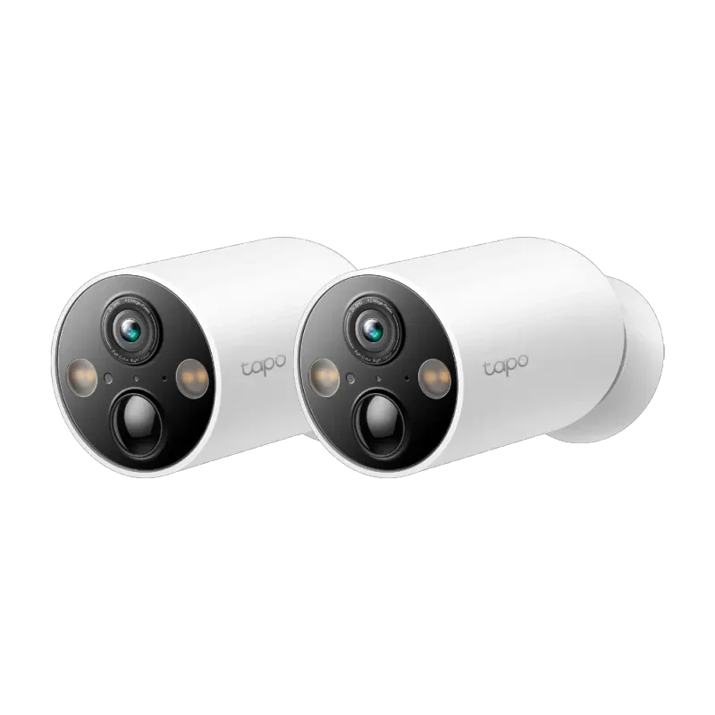 TP-Link Indoor/Outdoor Smart Wire-Free Security Camera | Tapo C425 (2-pack)