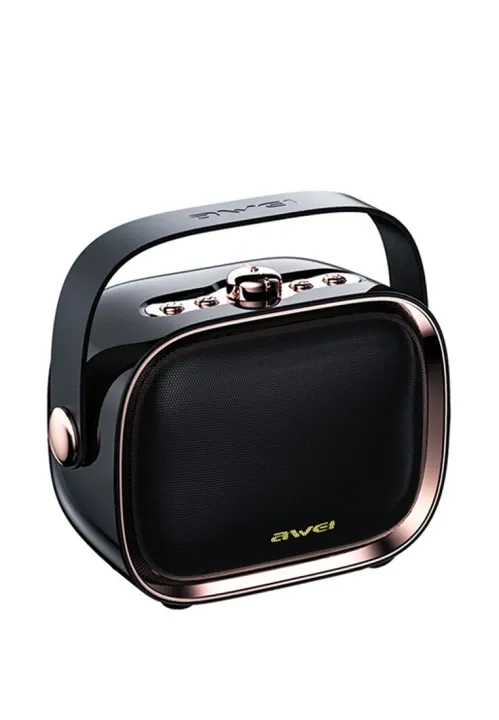 AWEI Portable Mini Karaoke Wireless Speaker 10W Black | Y889-BLACK