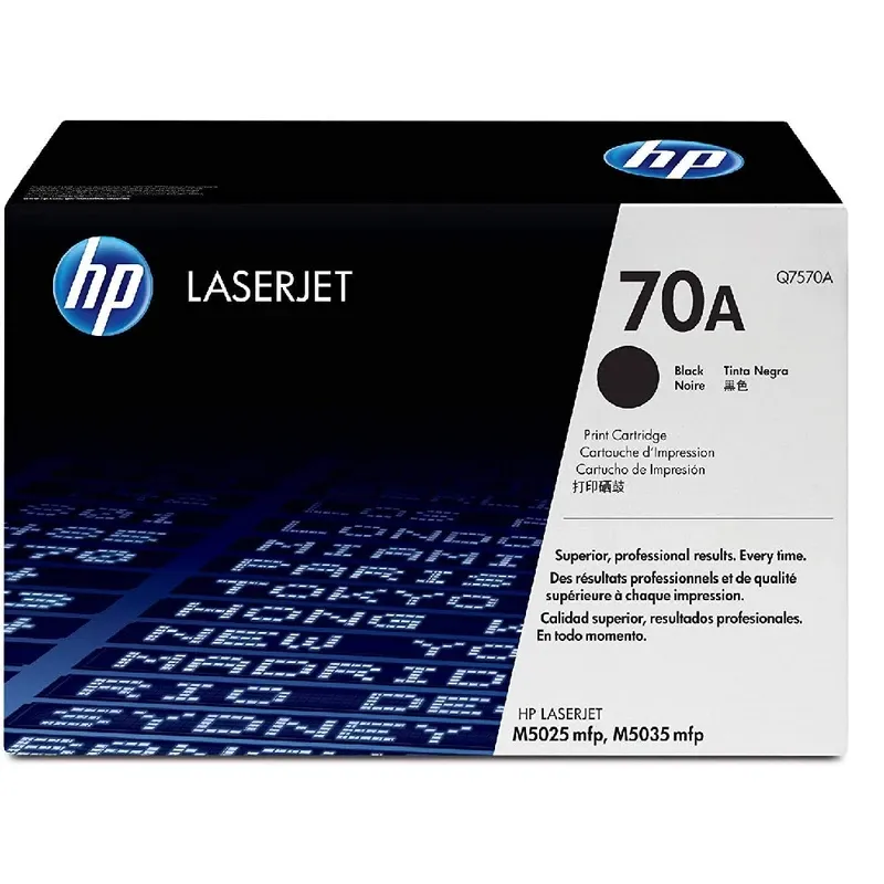 HP 70A Original LaserJet Toner Cartridge - Black | Q7570A