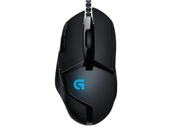 Logitech G402 Hyperion Fury Wired Optical Gaming Mouse – Black | 910-004073