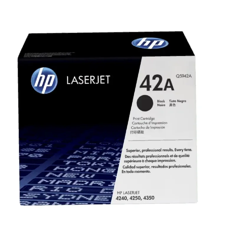 HP 42A Original LaserJet Toner Cartridge - Black | Q5942A