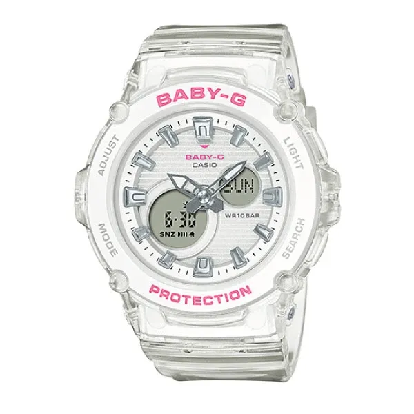 Casio Baby-G Women Analog-Digital Watch - White | BGA-270S-7ADR