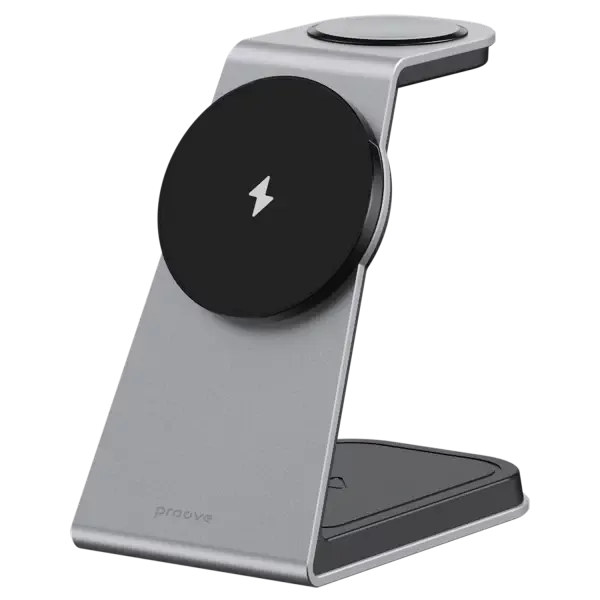 Proove Omi Power 3-in-1 Wireless Charger - Grey | WSOP15020003