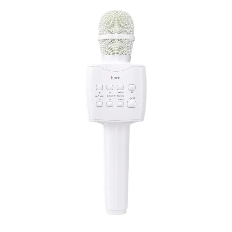 Hoco Wireless Karaoke Microphone - White | BK5