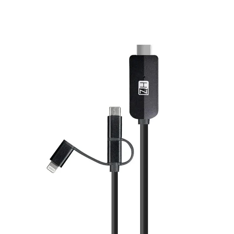 Heatz Hdmi Cable Zt41 Usb 3 In 1 | ZT41