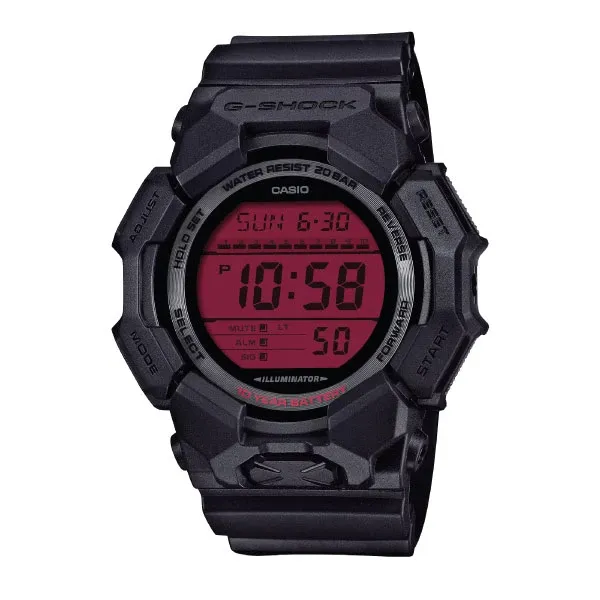 Casio G-SHOCK Casual Men Watch - Black & Red | GD-010BBR-1DR