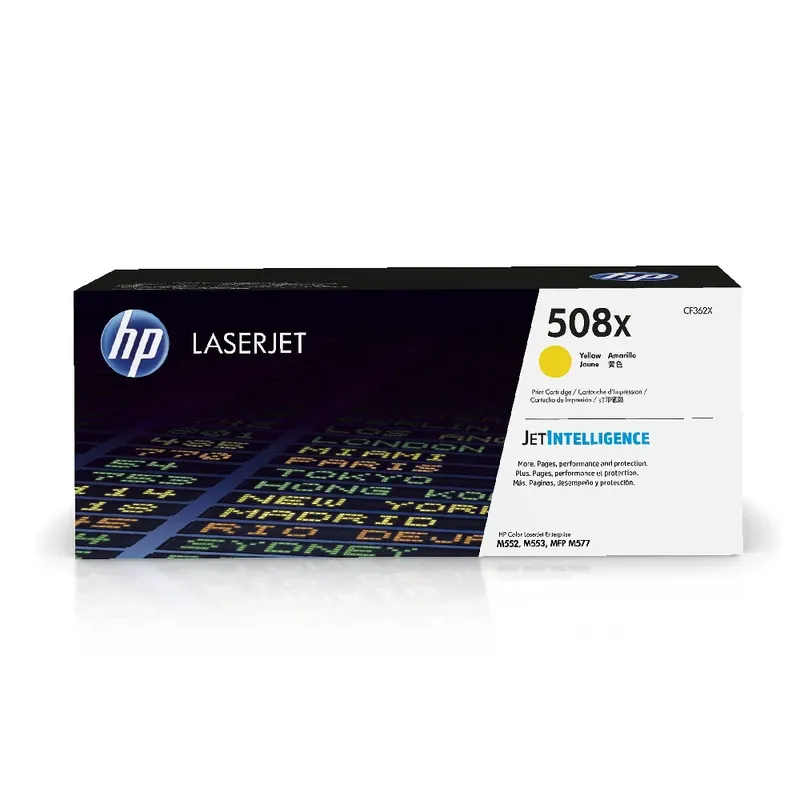 HP 508X High Yield Original LaserJet Toner - Yellow | CF362X