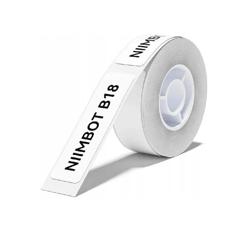 NIIMBOT B18 White Thermal Label - 200 Label/Roll - 12x28mm
