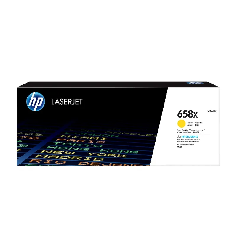 HP 658A Original LaserJet Toner Cartridge - Yellow | W2002A