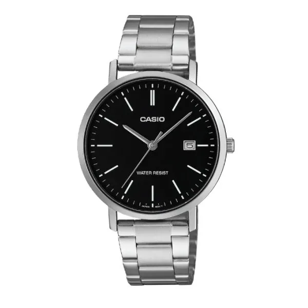 Casio Men 3-Hand Watch - Black / Silver | MTP-VT05D-1EDF