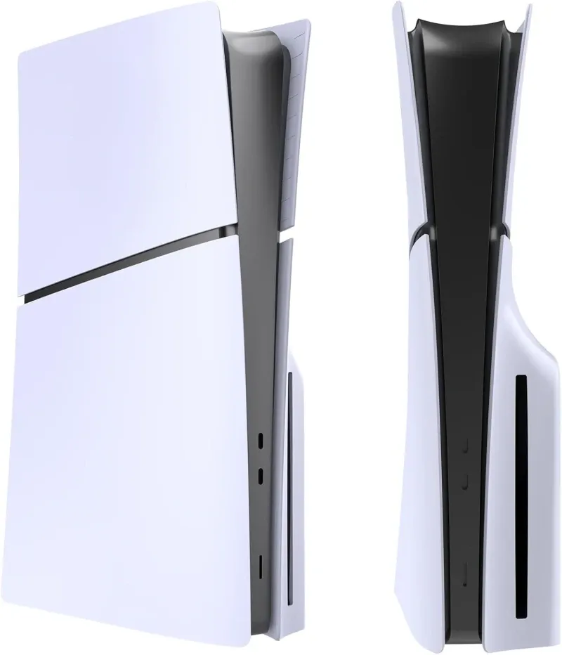 PS5 Slim Disc Edition Console Cover Face Plates - White