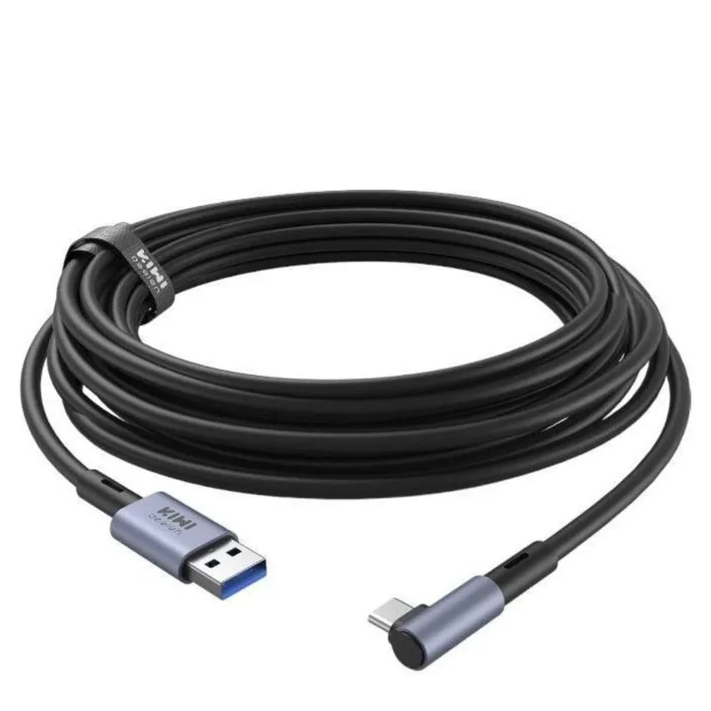 Kiwi Design 5 meter Link Cable with Cable Clip For Meta Quest 2/3/3s/Pro/Pico 4