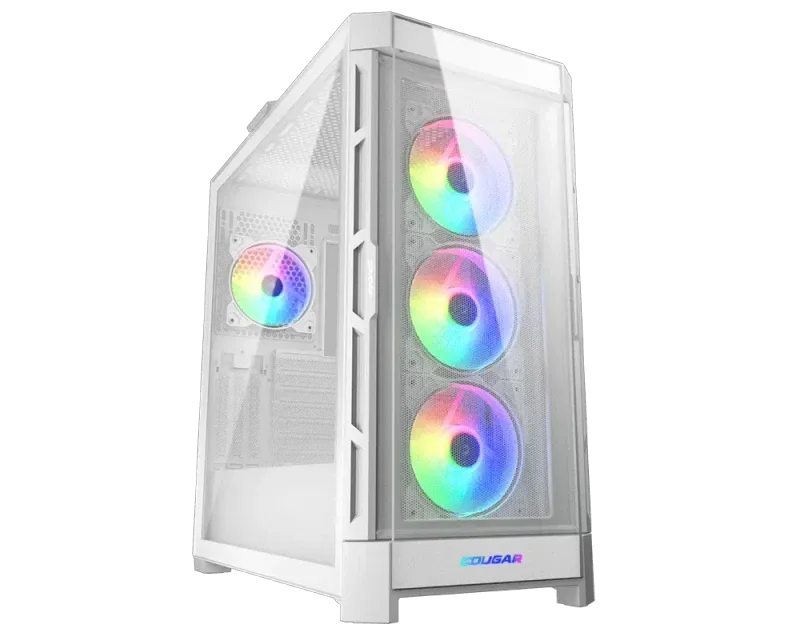 Cougar Duoface Pro RGB Mid Tower Case,White| DUOFACE-PRO-WHITE
