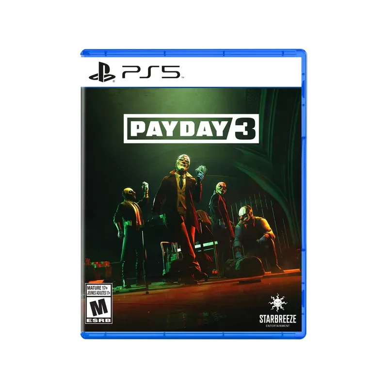 PS5 Pay Day Game DVD