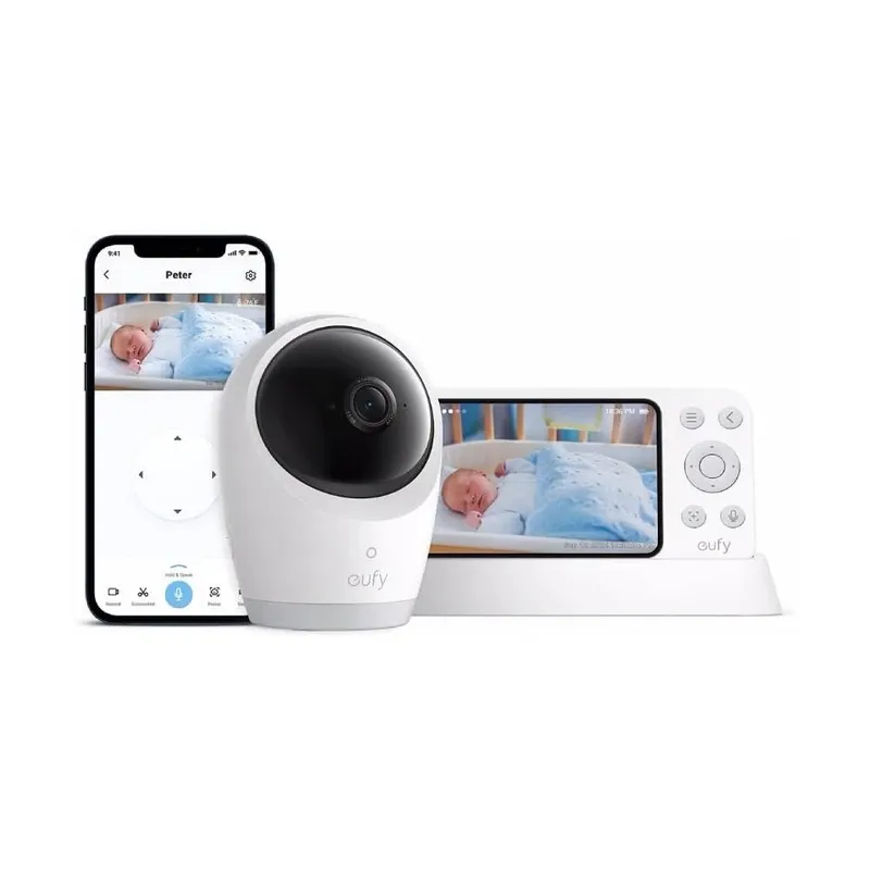 Eufy E21 Baby Monitor 4K UHD with SD Card 128GB | E8354221-128