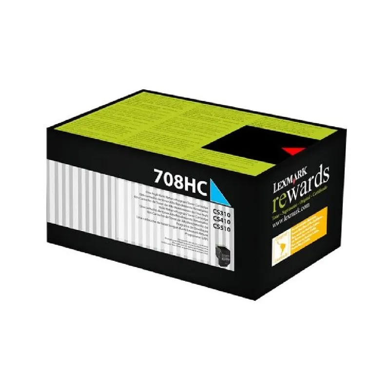 Lexmark CS310 High Yield Original Toner - Cyan | 70C8HC0