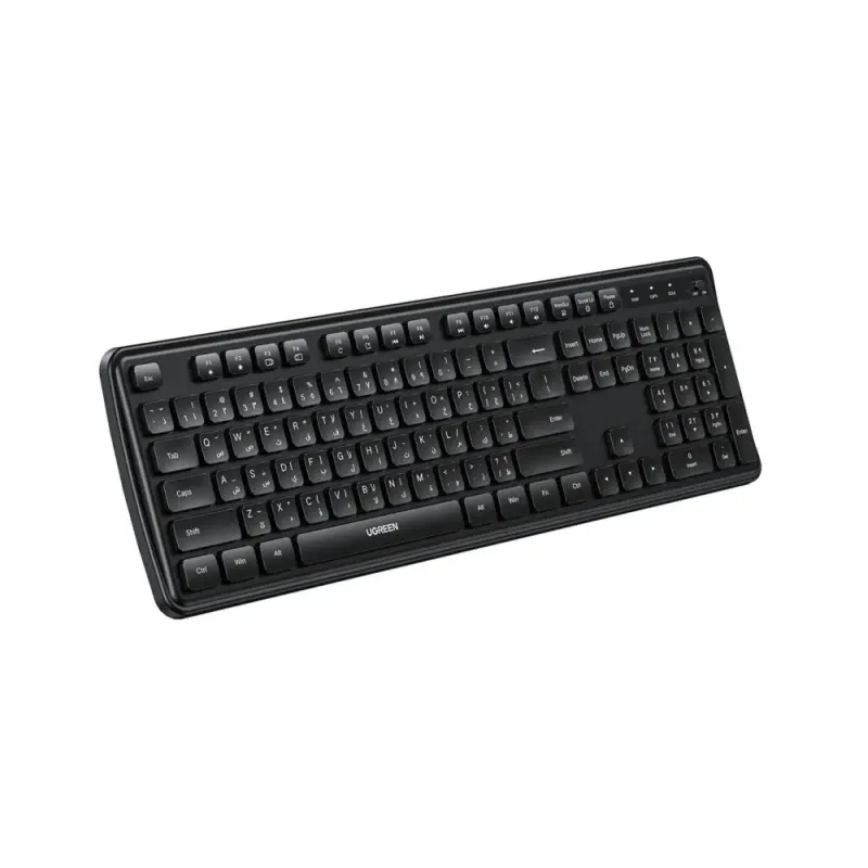 UGREEN K331 Wireless English/Arabic Keyboard Ultra-Quiet Spill-Resistant | 65734