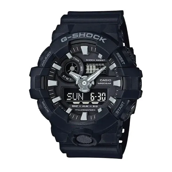 Casio G-SHOCK Casual Men Watch - Black | GA-700-1BDR