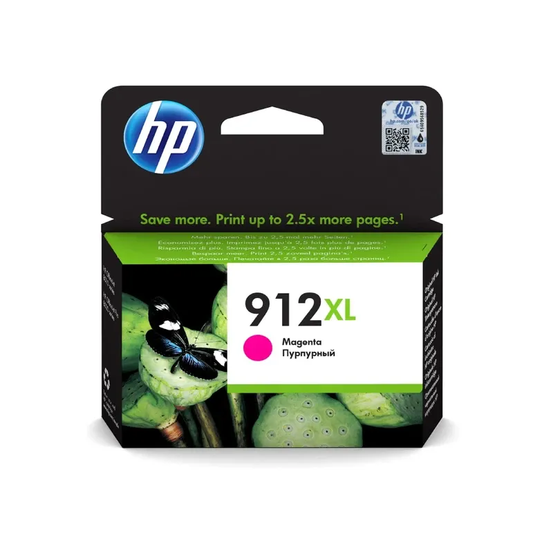 HP 912XL Original Ink Cartridge, Magenta | XL-912