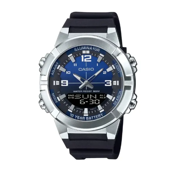 Casio Men Digital Watch - Black | AMW-870A-2AVDF