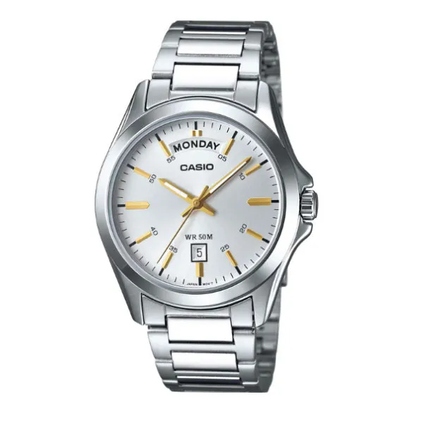 Casio Men 3-Hand Watch - Silver | MTP-1370D-7A2VDF