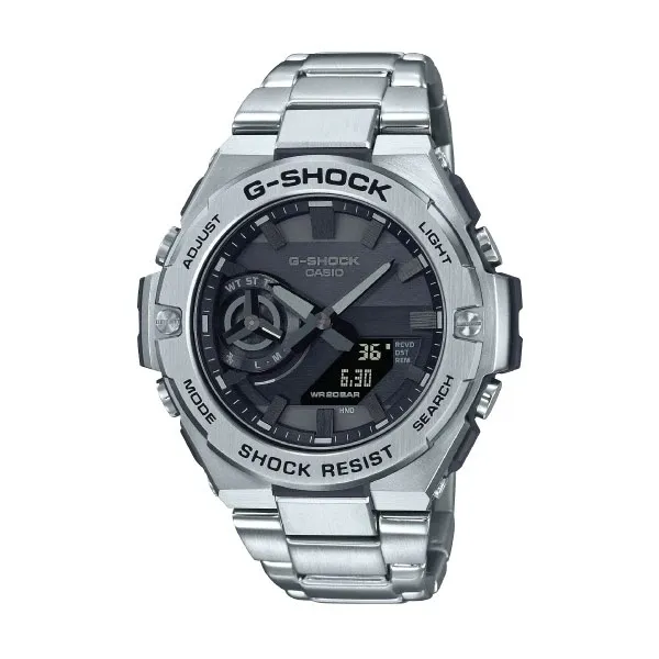Casio G-SHOCK G-STEEL Men Watch - Silver | GST-B500D-1A1DR