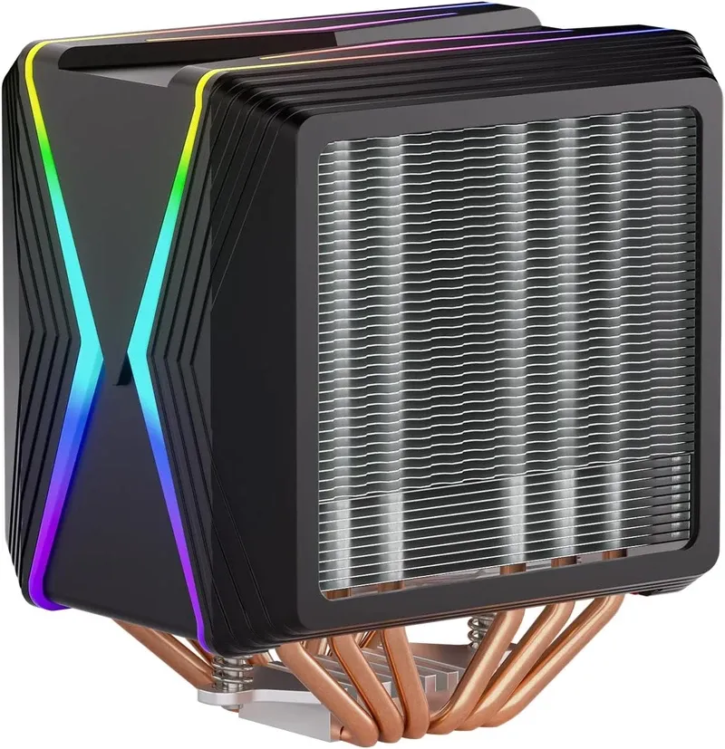 Redragon HODUR C218 CC-2188 — ARGB Dual Tower CPU Air Cooler | 6 Heat Pipes, 120mm PWM, Intel & AMD