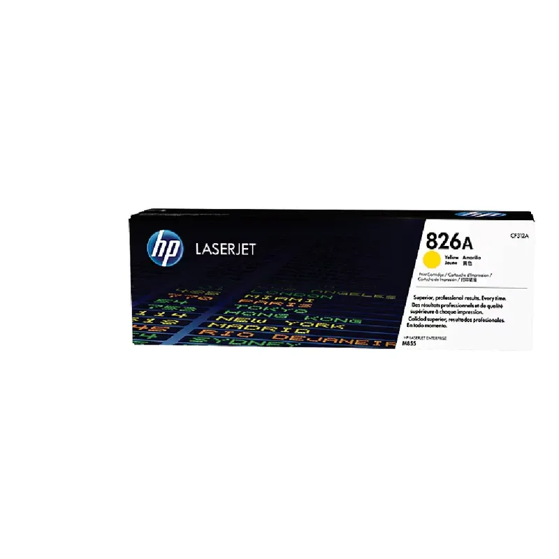 HP 826A Original LaserJet Toner Cartridge - Yellow | CF312A