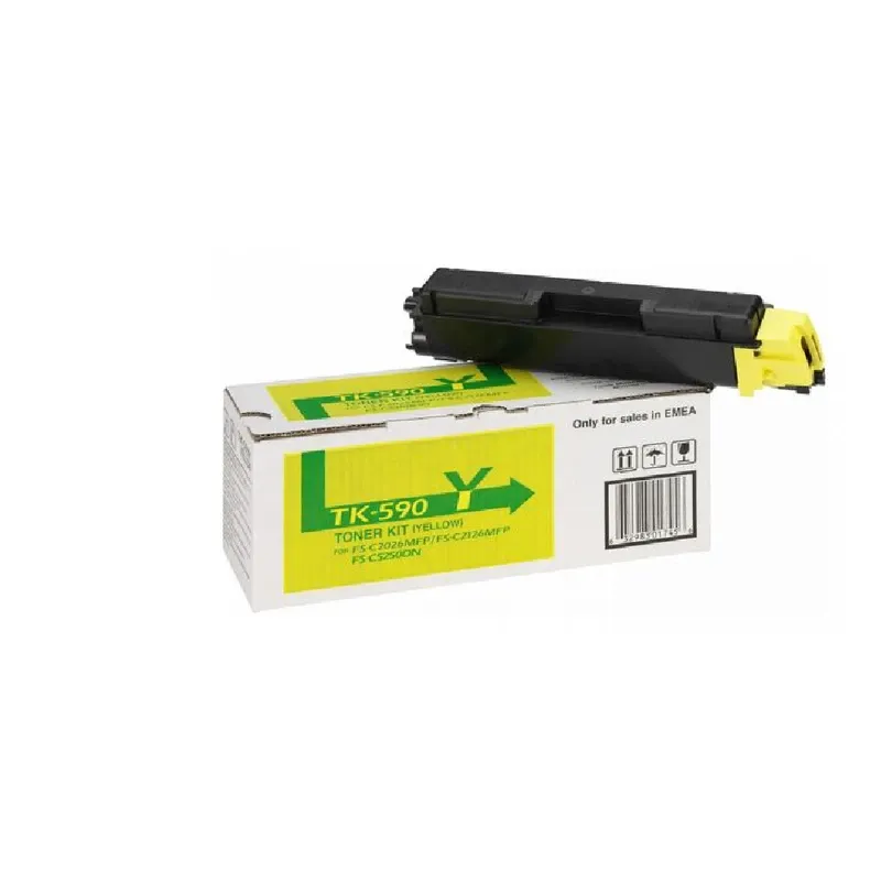 Kyocera TK590 Original Toner - Yellow | TK590YE