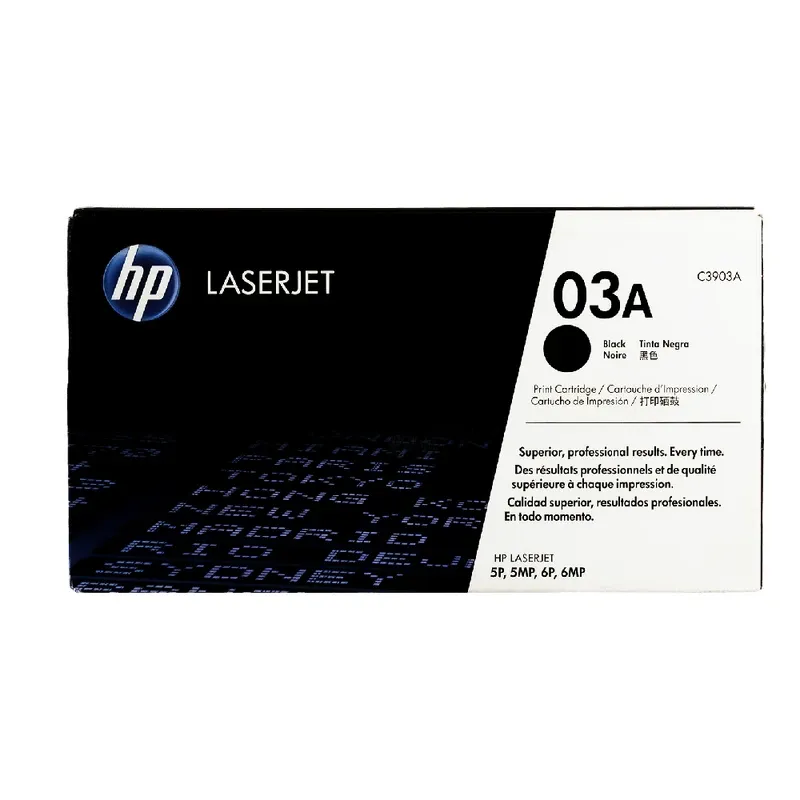 HP 03A Original LaserJet Toner Cartridge - Black | C3903A