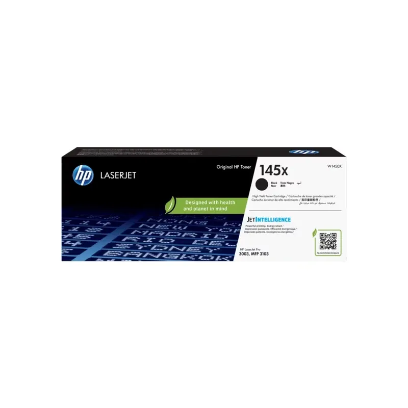 HP 145X High Yield Original LaserJet Toner - Black | W1450X