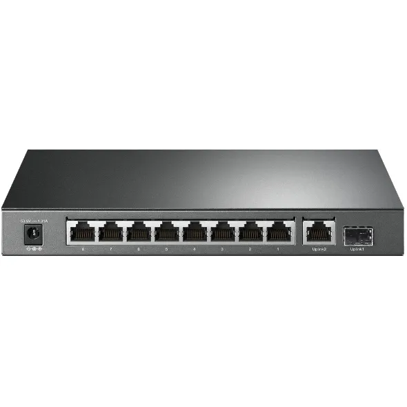 TPLINK TL-SG1210P 10-Port Gigabit Desktop Switch with 8-Port PoE+