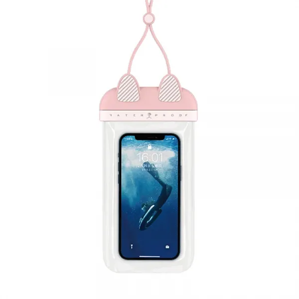 WIWU Kitty Waterproof Bag cover-Pink | KITTY-PK