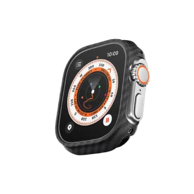 PITAKA Air Case For Apple Watch Ultra Series 49mm (600D Black/Grey-Twill) | KW3001A